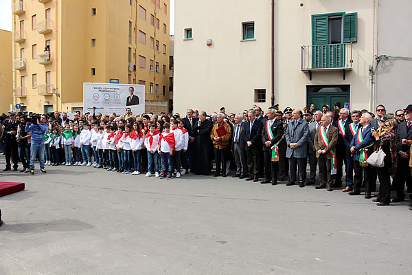 Inaugurazione Monumento alle vittime civili della seconda Guerra Mondiale