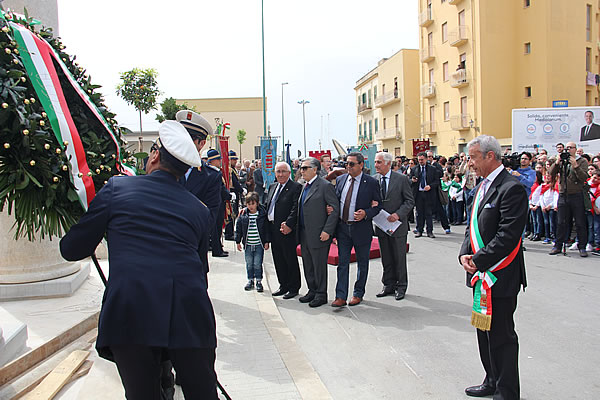 Inaugurazione Monumento alle vittime civili della seconda Guerra Mondiale