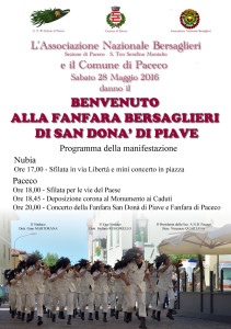 La Fanfara di San Donà di Piave a Paceco