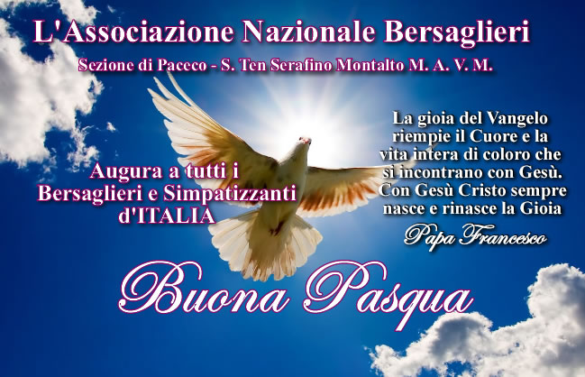 AUGURI DI BUONA PASQUA