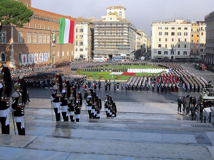 veduta dall'altare della patria-700