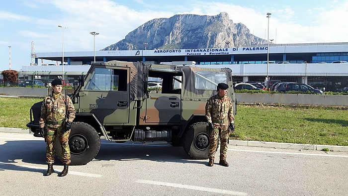 2. operazione strade sicure palermo (aeroporto)