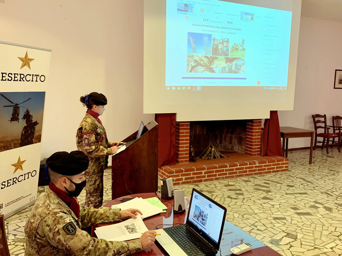 un momento della videoconferenza