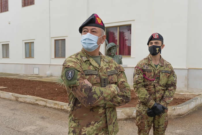 il Generale Tota e il Col. Nola