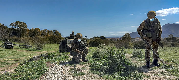 Ricerca di ordigni esplosivi improvvisati