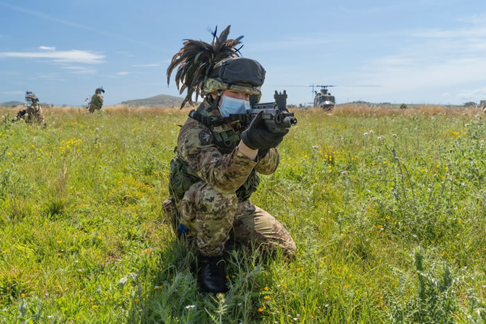 assetti del 6° Reggimento Bersaglieri