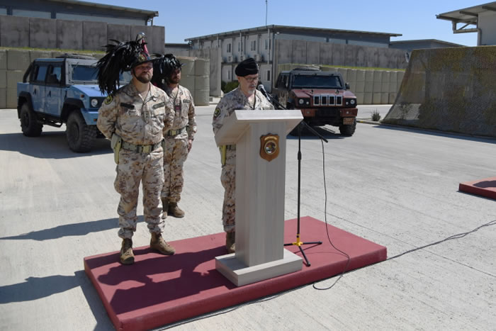 IRAQ: CAMBIO DI GUARDIA AL BATTAGLIONE SERVIZI E SUPPORTI