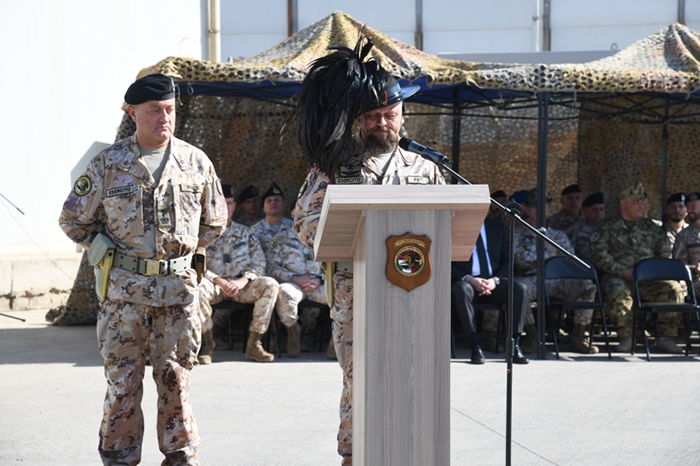 IRAQ: PASSAGGIO DI CONSEGNE AL COMANDO DEL BATTAGLIONE SERVIZI E SUPPORTO DELL’IT NCC LAND