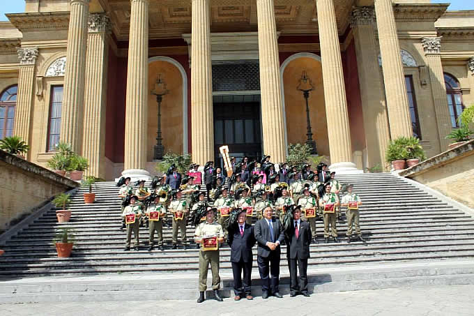 Fanfara Bersaglieri di Palermo, Intitolata al Col. Giacomo Alfano