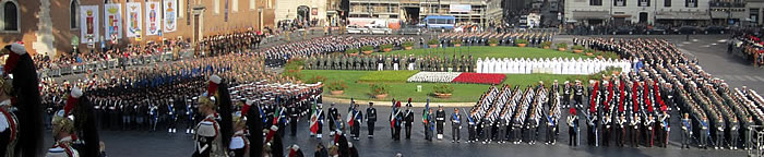 Il Presidente della Repubblica conferisce la più alta onorificenza militare alla Bandiera del 6° Reggimento Bersaglieri di Trapani